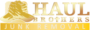 Haul Brothers Junk Removal yellow Logo